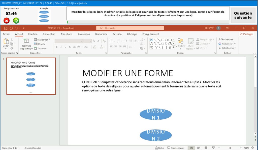 Test de compétence Microsoft PowerPoint dans Zmartests